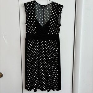 Black and White Polka Dot Dress by I.N.